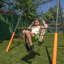 Load image into Gallery viewer, Jungle Warrior Big Cat Metal Swing Set