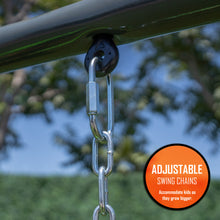 Load image into Gallery viewer, Jungle Warrior Jaguar Swing Set